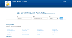 Desktop Screenshot of guvenlikgorevlileri.com